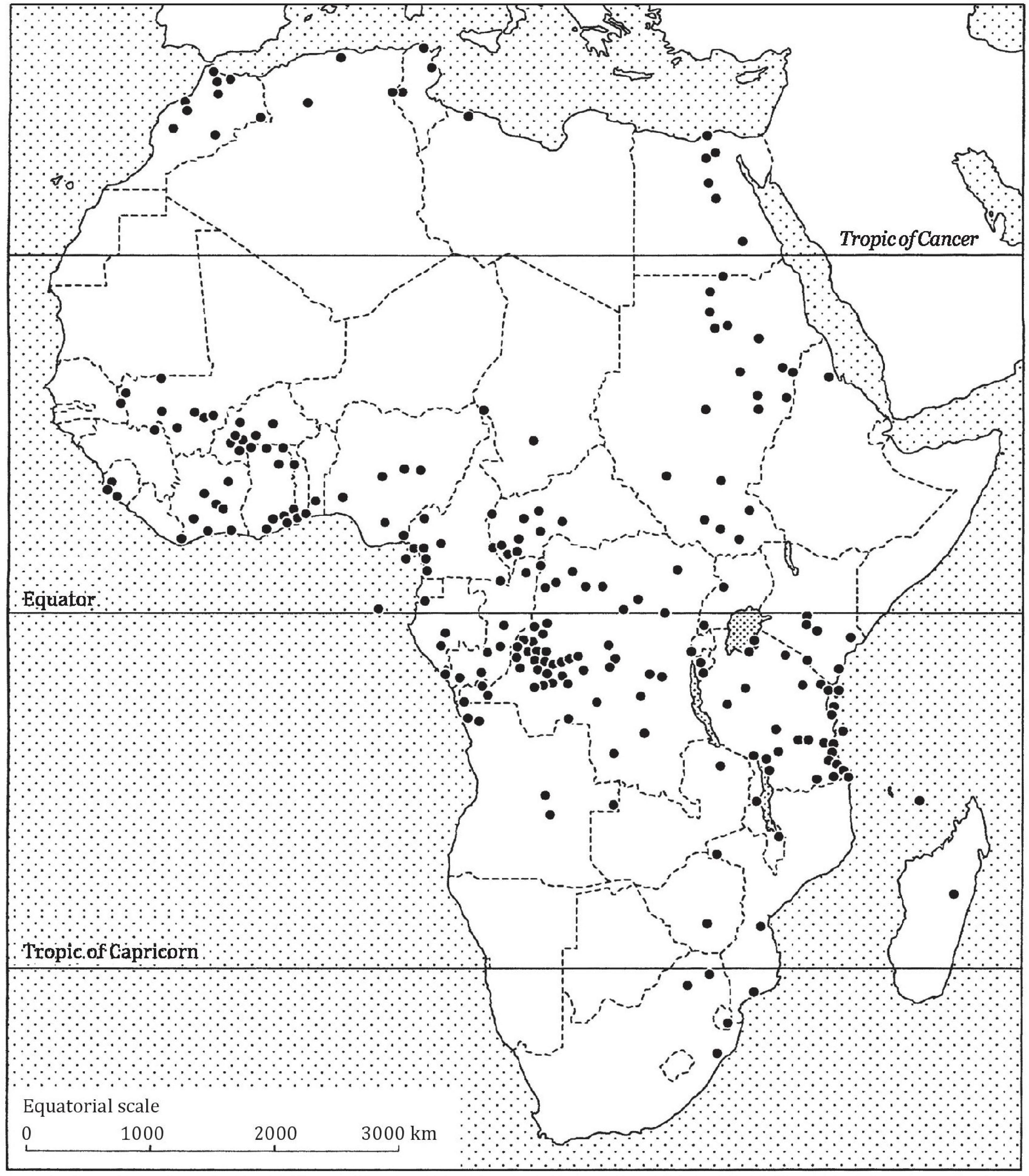 Current status of research and gaps in knowledge of geophagic practices in Africa